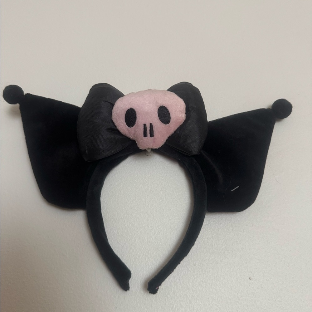 Sanrio Black and Pink Bat Headband Halloween Costume